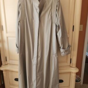Stylish Women's Gray Trench Coat